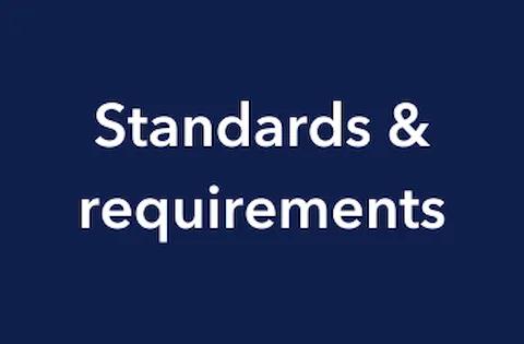 Download standards and requirements