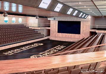 Peaceboat auditorium